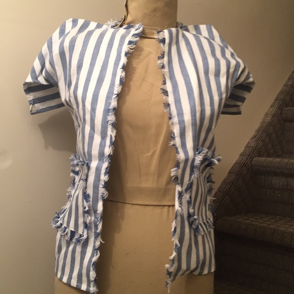 ValMax Striped Coat - Picture 3 of 6